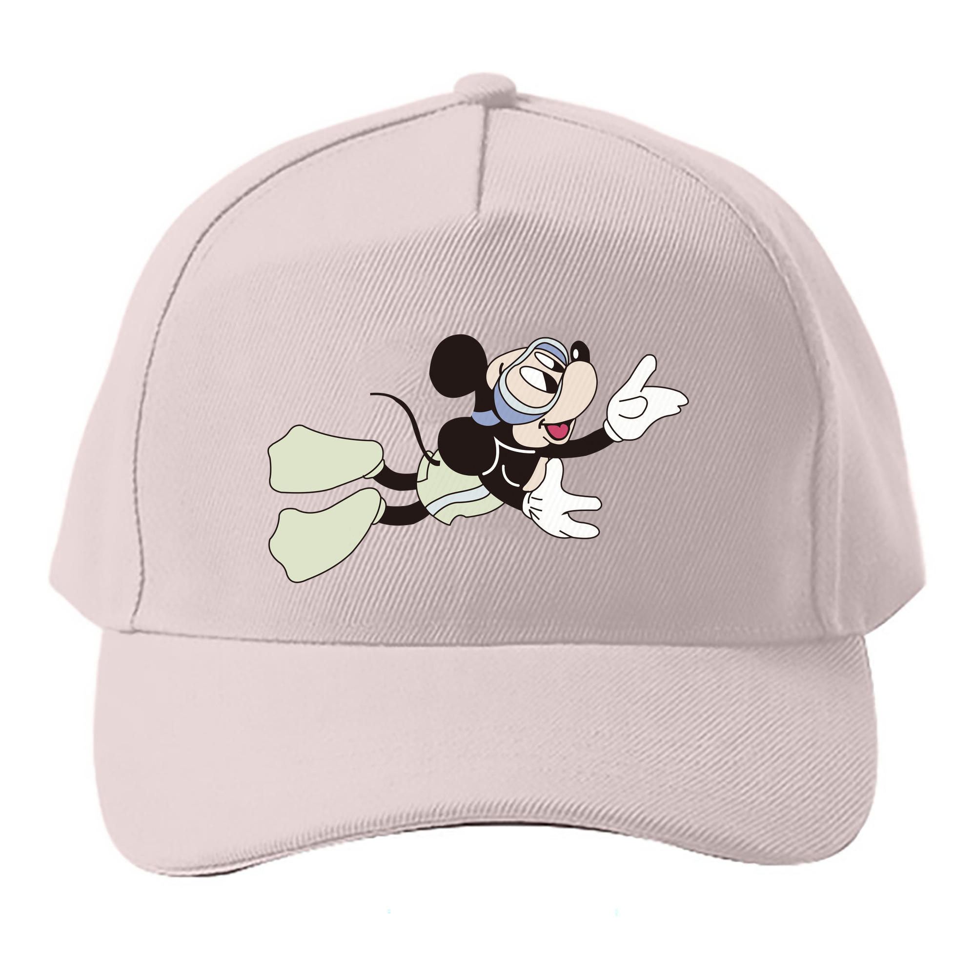 （画像用） ミッキーマウス Mickey Mouse ベースボールキャップ 綿100％ 男女兼用 帽子 スポーツ